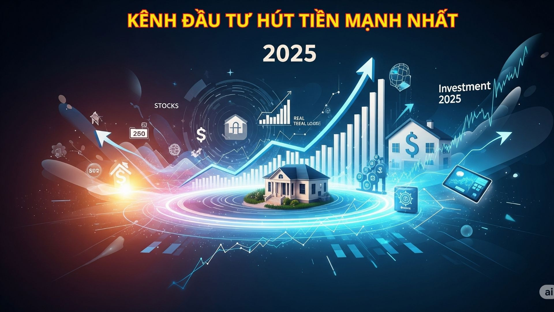 DÒNG TIỀN LỚN ĐANG ĐỔ VÀO ĐÂU - 3 KÊNH ĐẦU TƯ HÚT TIỀN MẠNH NHẤT NĂM 2025